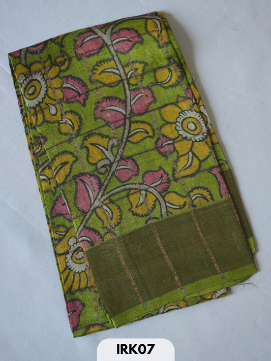 Tussar hand painted blouse -1 mtr