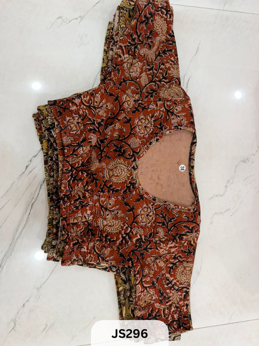 Kalamkari Stitched Blouse - 38 Size