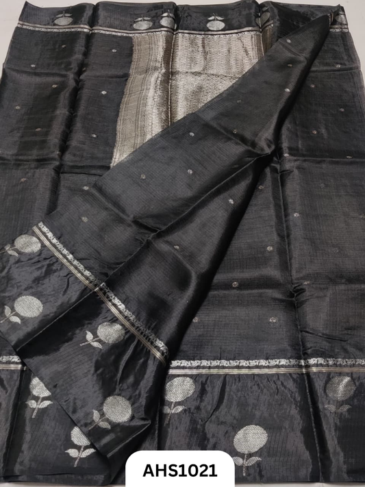 Kota Kataan Silk Weaving Saree With Blouse