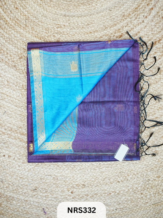 CHANDERI INSPIRED MAHESWARI SAREE