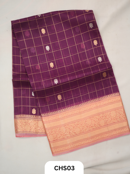 Pure Kora Organza Handloom Saree
