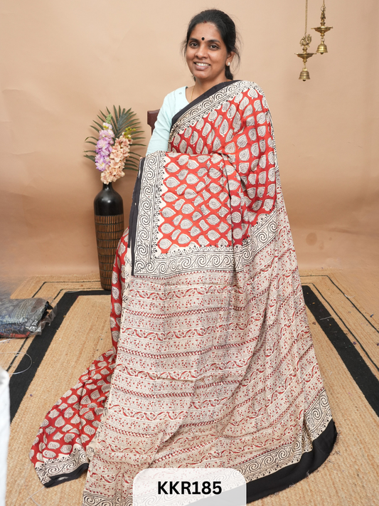 DABU KALAMKARI MODAL SILK