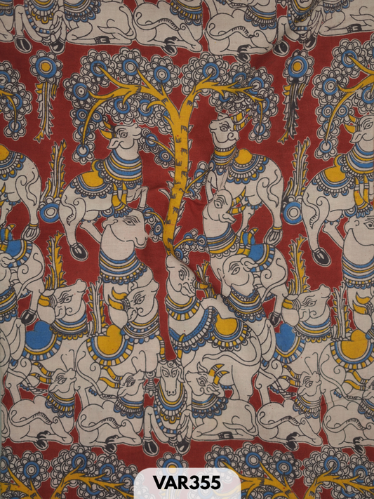 KALAMKARI FABRIC - 1 MTR