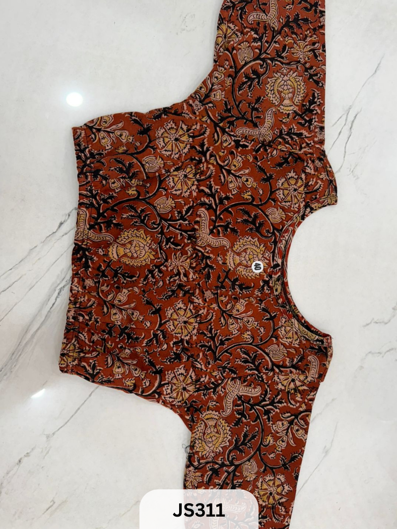Kalamkari Stitched Blouse - 40 Size