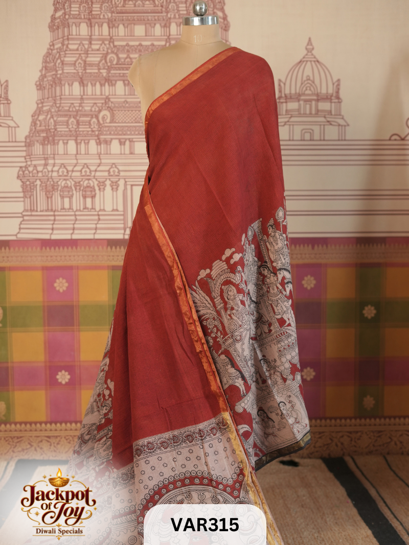 KALAMKARI KOTA SAREE