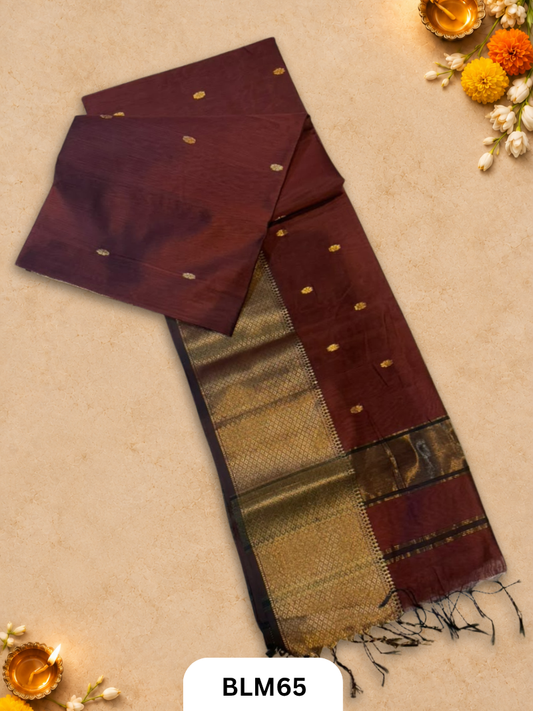 Big & Small Border Butidaar Saree