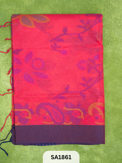 DHAKAI JAMDANI PREMIUM COTTON SAREE
