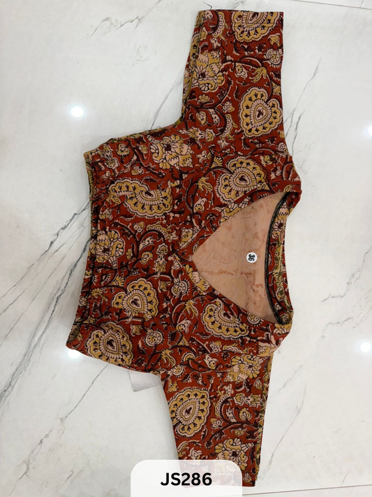 Kalamkari Stitched Blouse - 36 Size