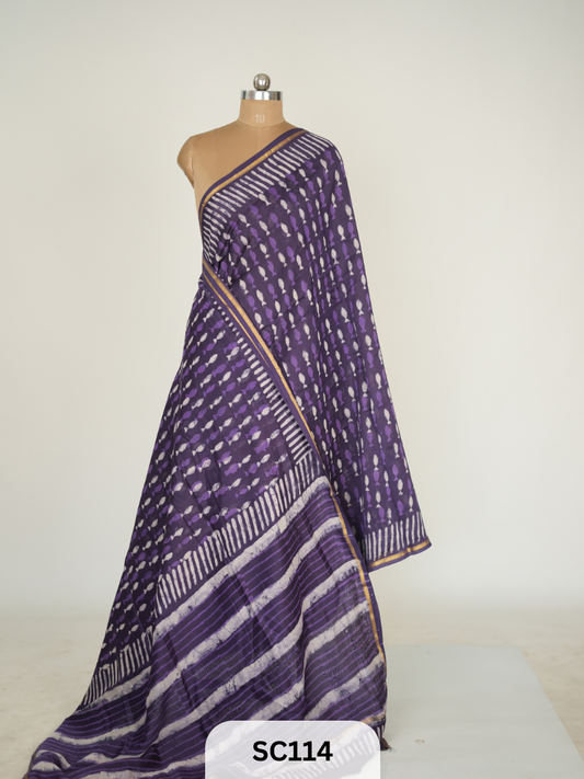 CHANDERI SILK SAREE