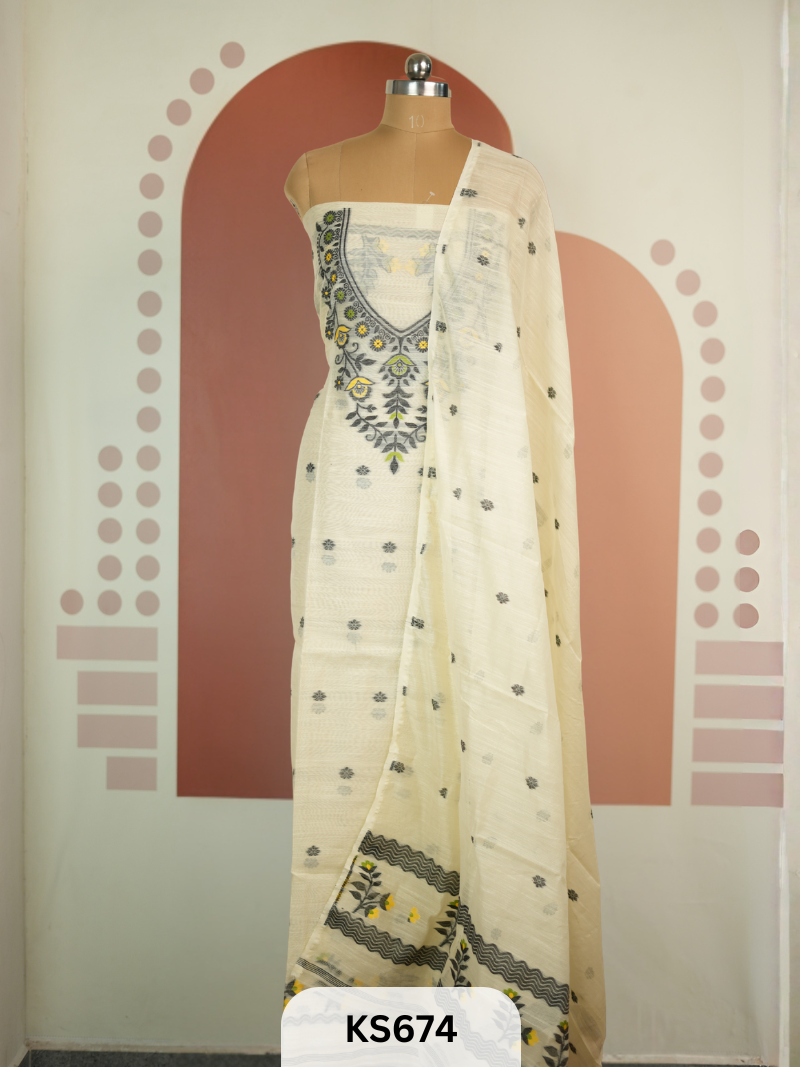 PURE JAMDHANI POWERLOOM SALWAR SUIT