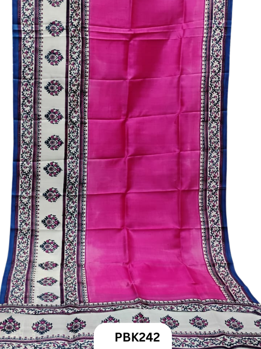Pure Bishnupuri Silk Saree