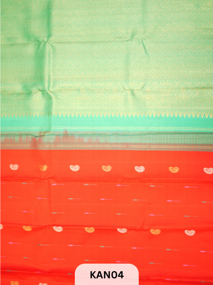 PURE KANCHIPURAM SILK WITHOUT BORDER