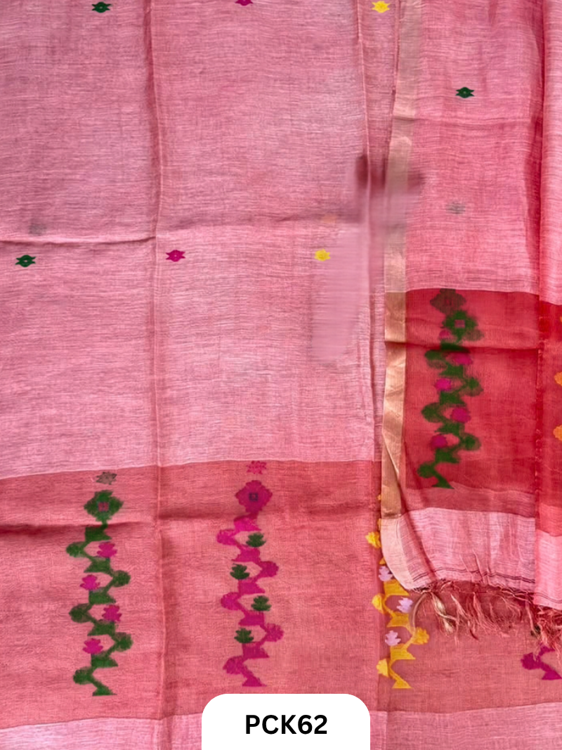 Pure Linen silk Salwar 2pcs Set