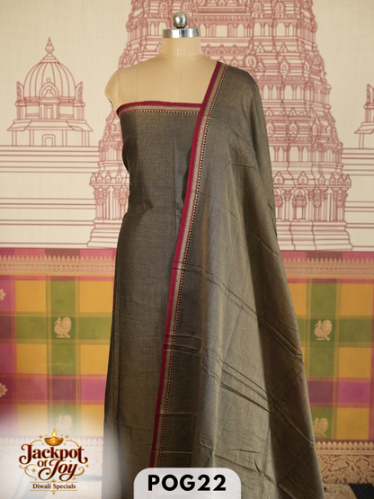 Narayanpet 2 Pcs salwar set-Top-4.50 mtr