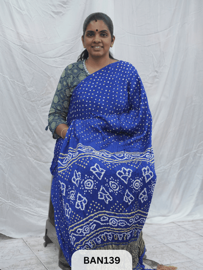 100% VEGAN SILK WITH LAGDI PATTA SAREE