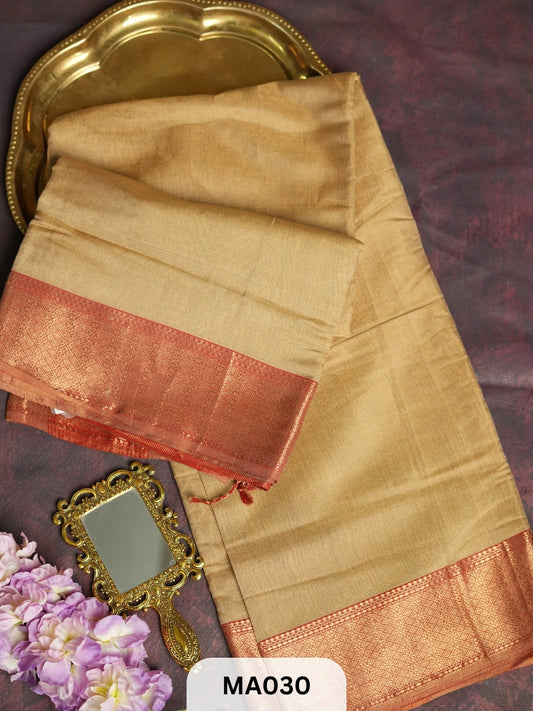 Maheswari Heavy Tissue Gold
