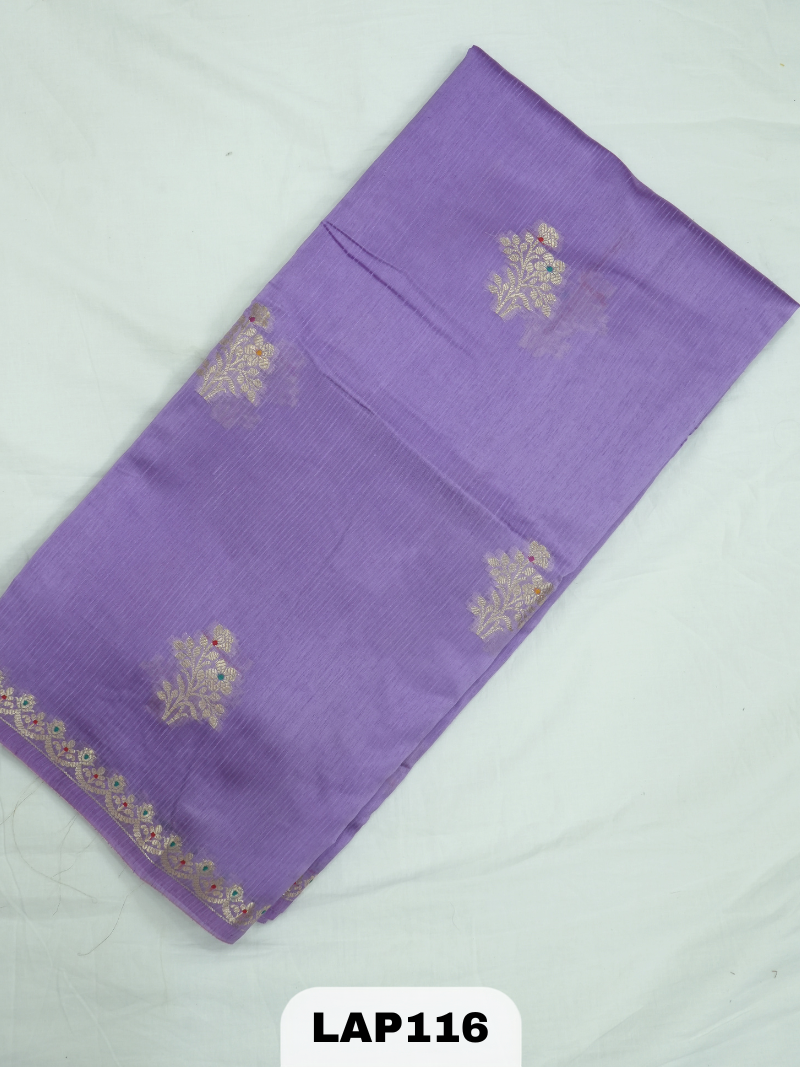 Banaras kora dupion silk saree