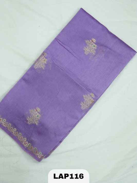 Banaras kora dupion silk saree