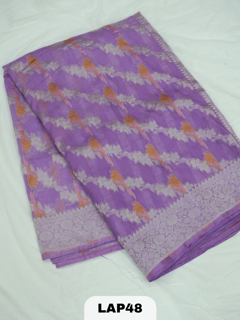 BANARAS SEMI KORA SILK SAREE