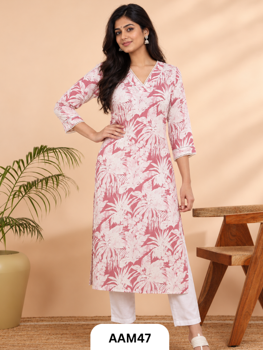 Side Slit Kurti