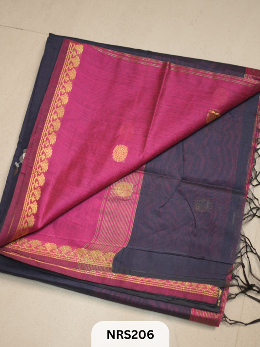 CHANDERI INSPIRED MAHESWARI SAREE