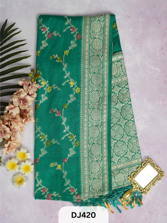 Semi Matka With Meenakari Weave