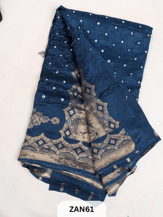 BANARASI WITH BANDHINI SAREE