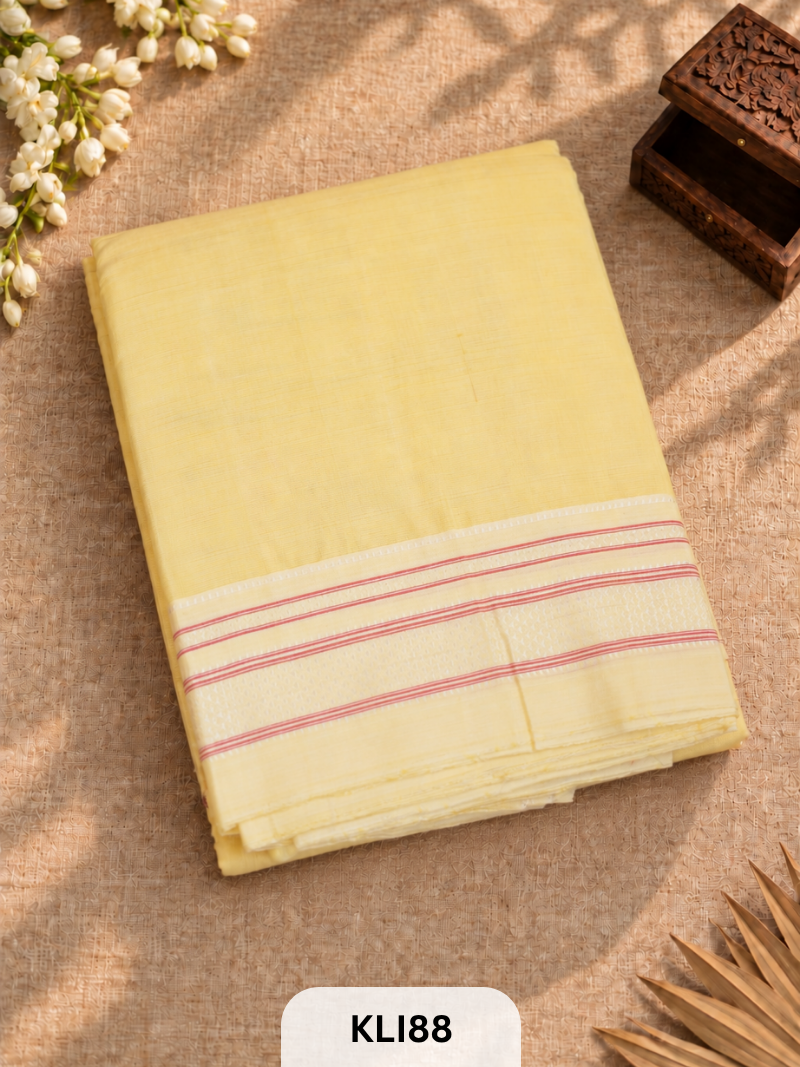 Pettada Anchu Semi Silk Saree With Gayathri Border