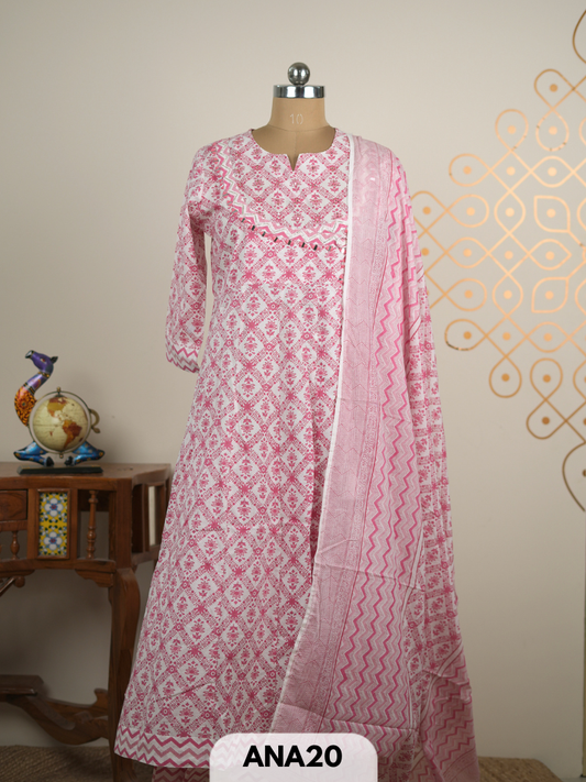 MULCOTTON 3 PCS SALWAR SET