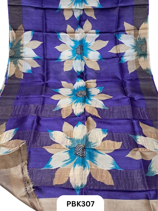 Pure Handloom Tussar Silk Saree
