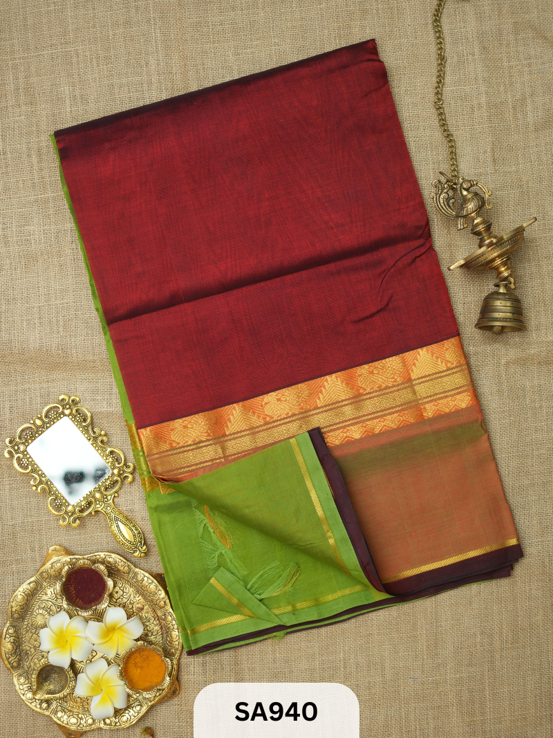 PURE HANDLOOM SILK COTTON SAREE