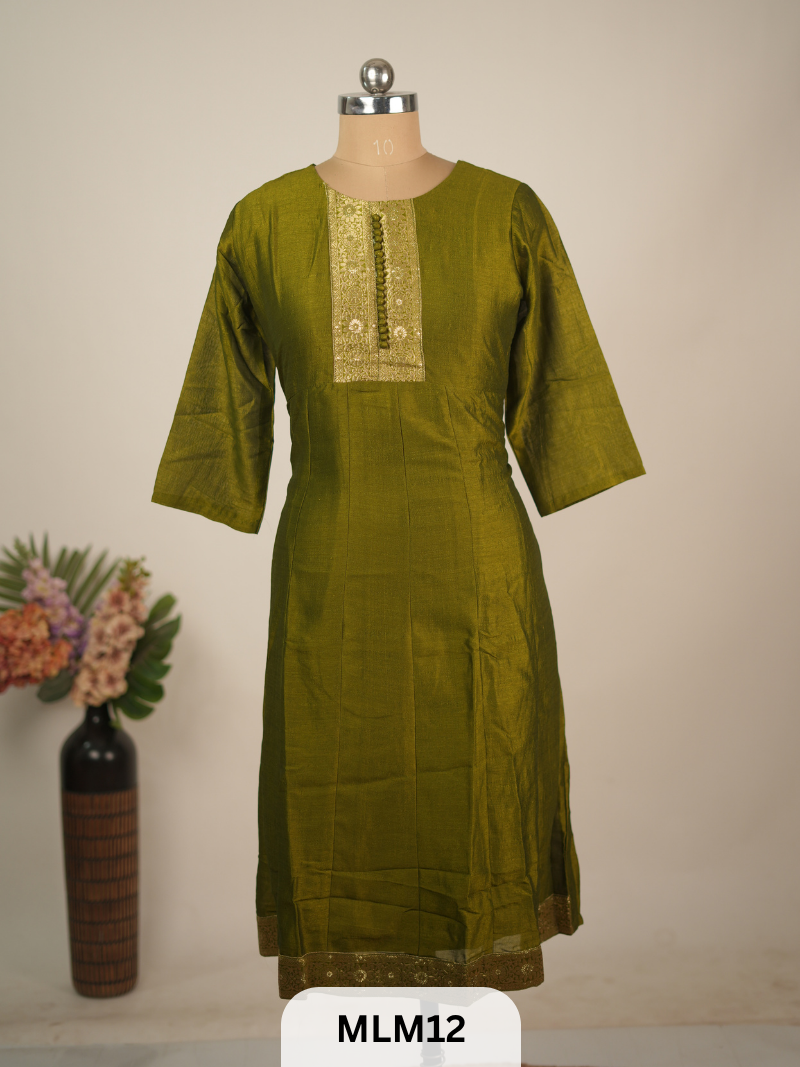 PURE COTTON KURTI SET