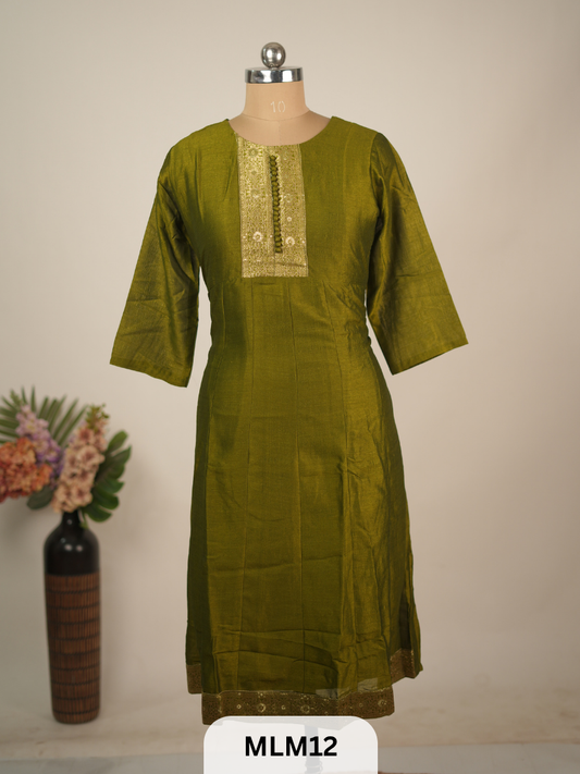 PURE COTTON KURTI SET