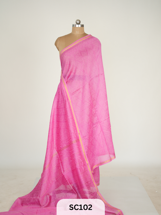 CHANDERI SILK SAREE