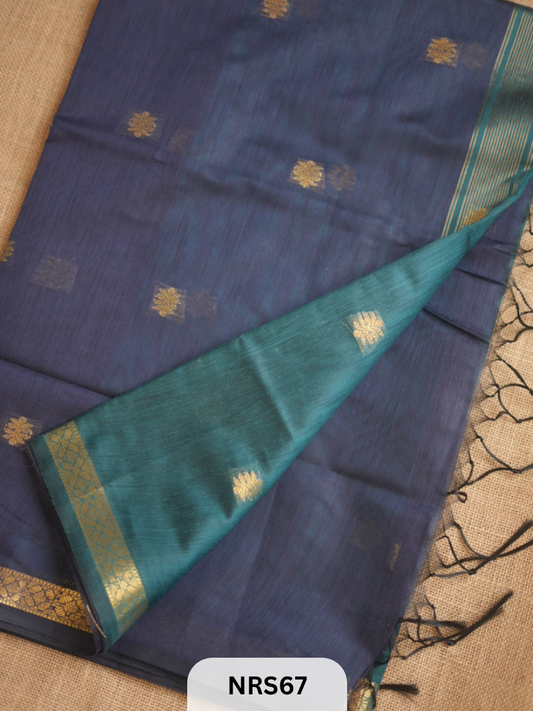 CHANDERI INSPIRED MAHESWARI SAREE