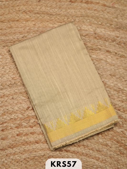 RAW SILK COTTON BLOUSE