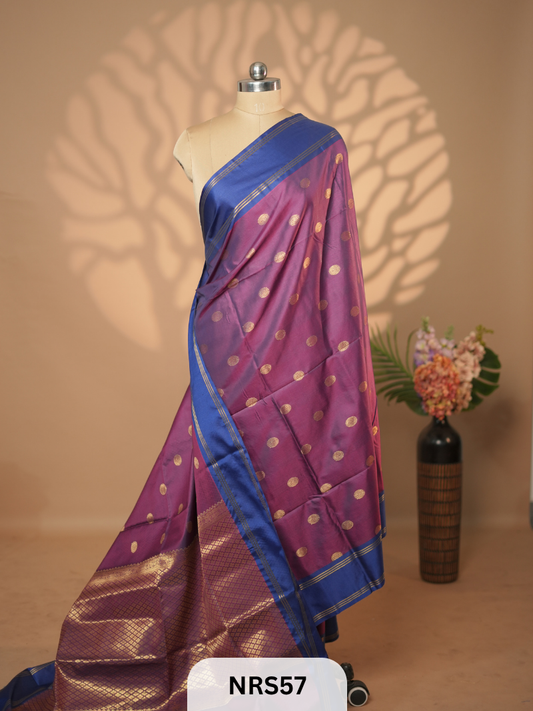 NANO SEMI SOFT SILK SAREE
