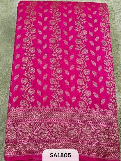 Banarasi  Khadi Chanderi Malmal