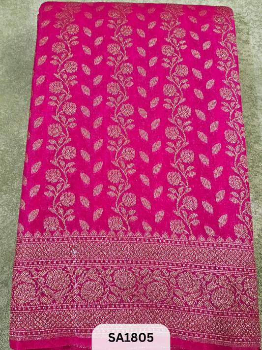 Banarasi  Khadi Chanderi Malmal