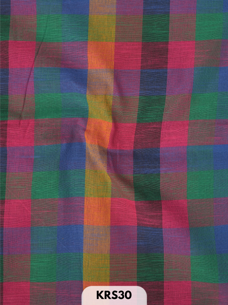 MADRAS KATTAM FABRIC-1 MTR