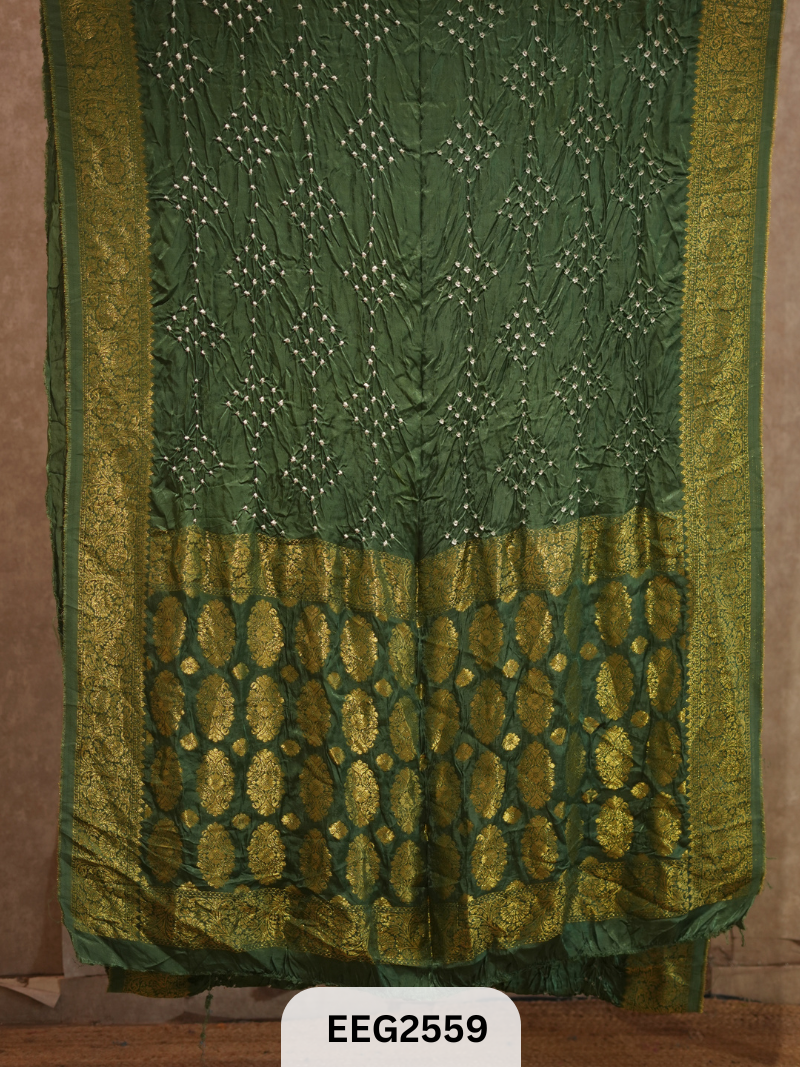 MODAL FUSIOIN SAREE WITH DOLA BORDER - EXCLUSIVE
