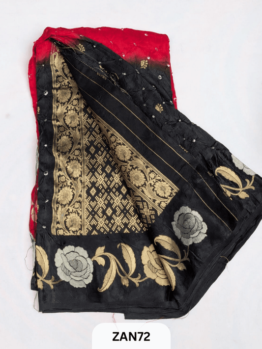 BANARASI WITH BANDHINI SAREE
