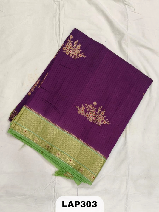 Banaras dupion raw silk saree