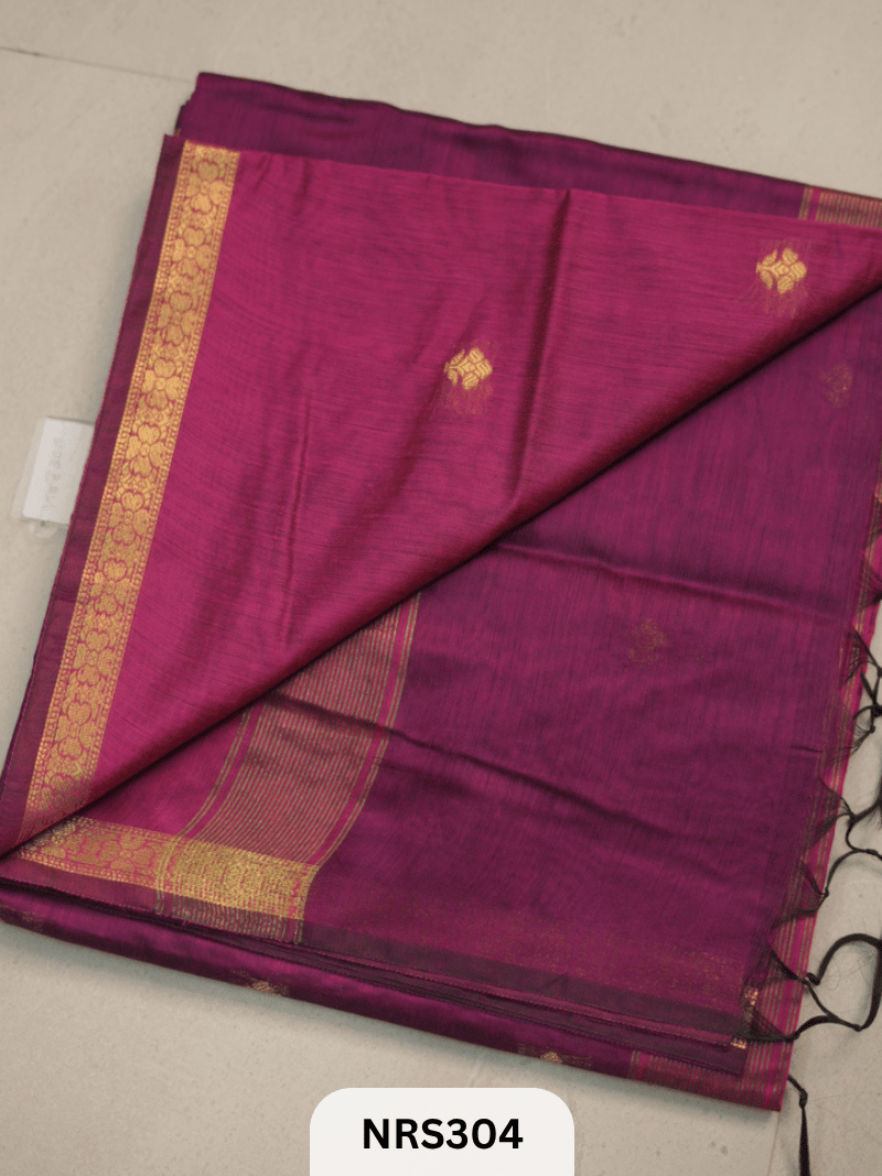 CHANDERI INSPIRED MAHESWARI SAREE