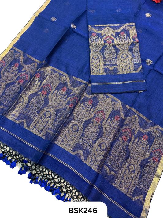 Pure Jayashree Linen By Linen - Top 2.6 Duppatta