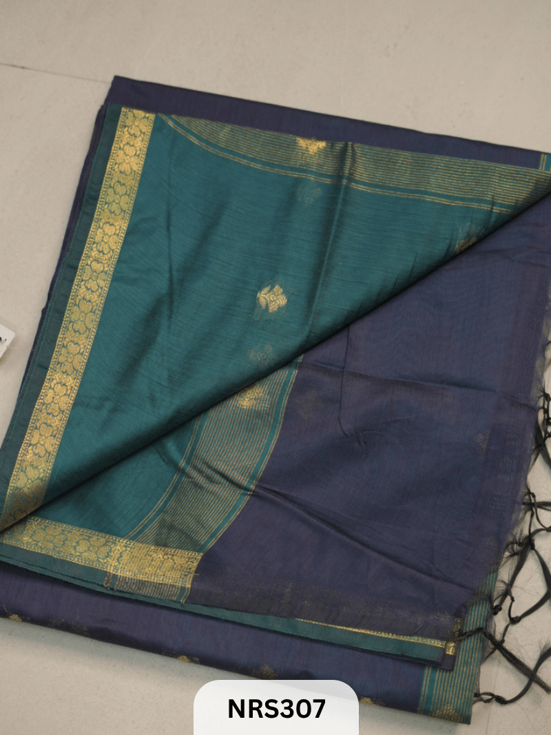 CHANDERI INSPIRED MAHESWARI SAREE