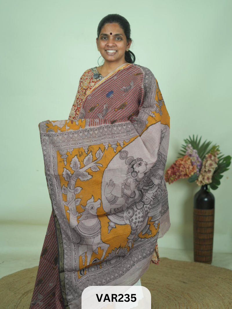 KALAMKARI KOTA SAREE