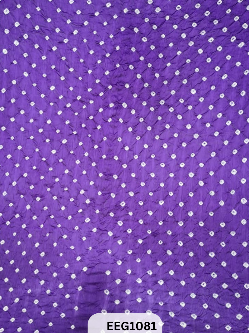 MODAL AJRAKH BANDHEJ RUNNING FABRIC-1 MTR