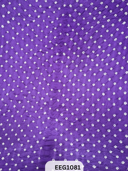 MODAL AJRAKH BANDHEJ RUNNING FABRIC-1 MTR