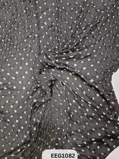 MODAL AJRAKH BANDHEJ RUNNING FABRIC-1 MTR